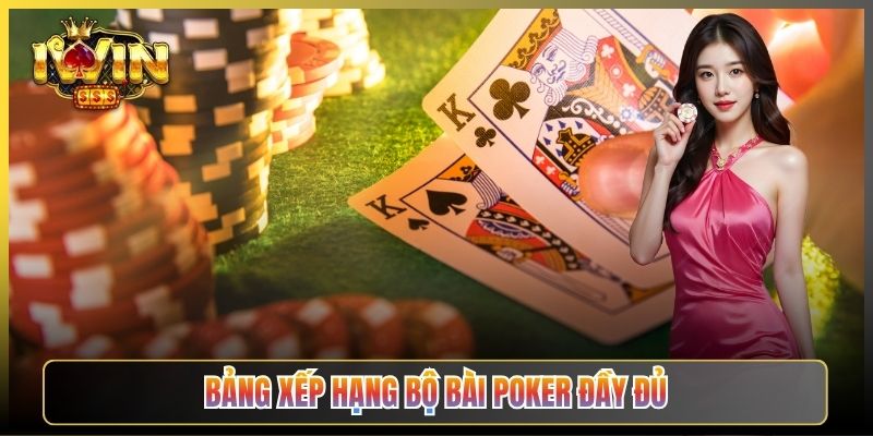 Bảng Xếp Hạng Bộ Bài Poker Đầy Đủ