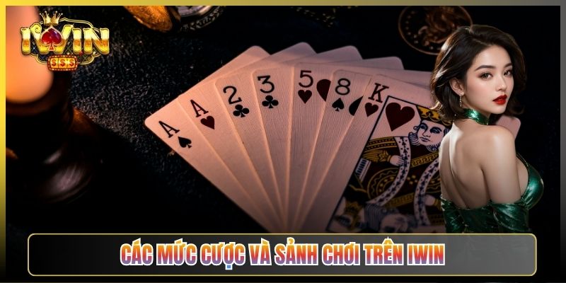 Các Mức Cược Và Sảnh Chơi Trên iWin